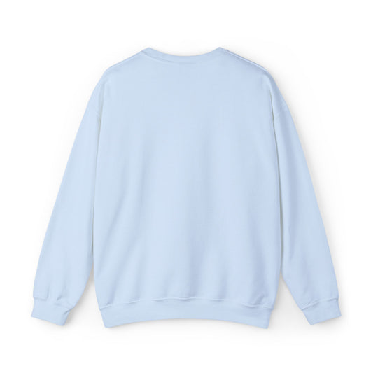 The “Girls XO” Baby Blue Embroidered Crewneck