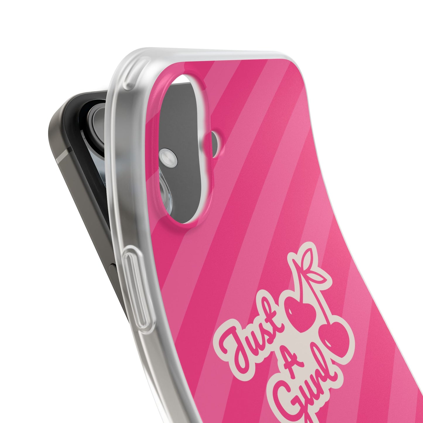 The “Just A Gurl” Cherry Phone Case