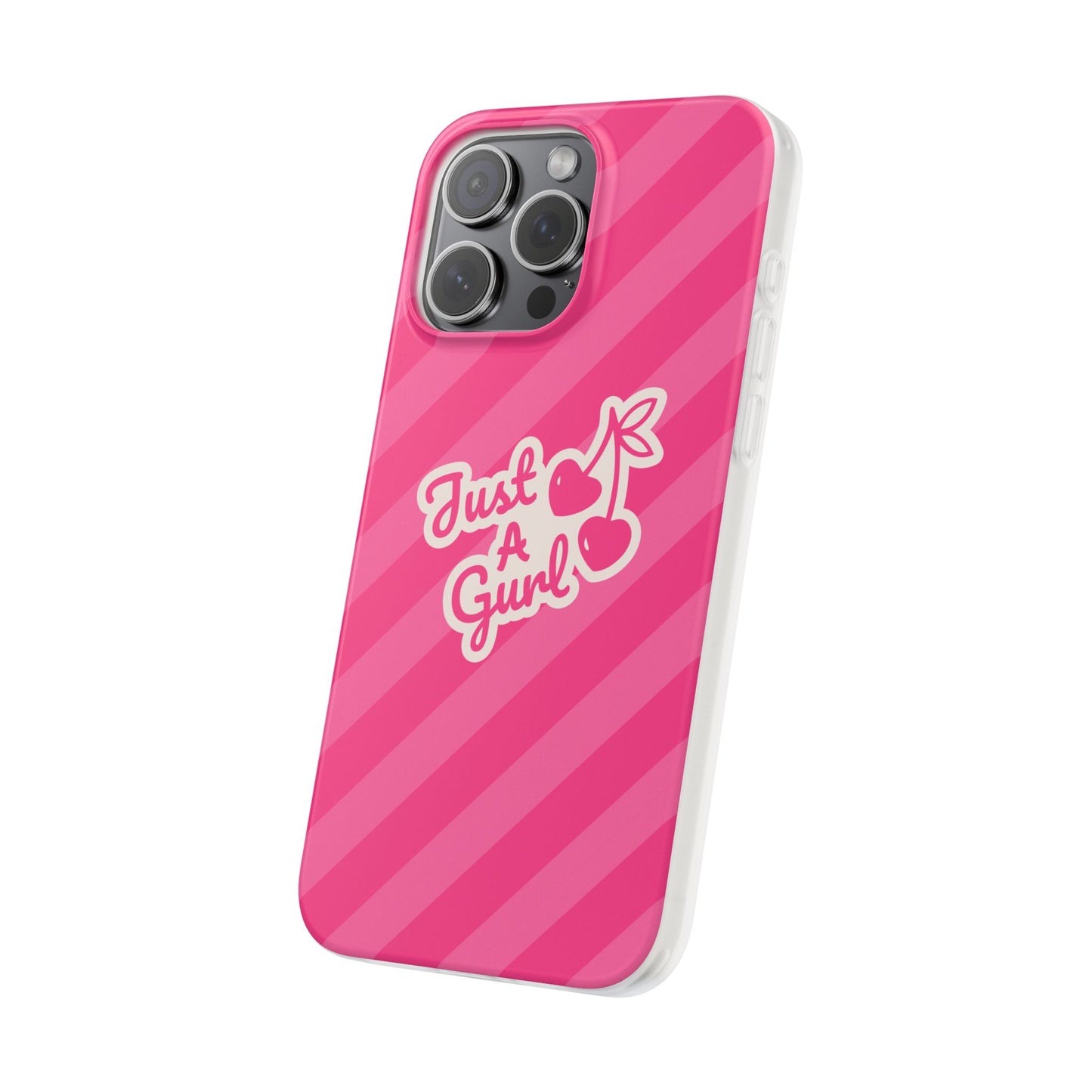 The “Just A Gurl” Cherry Phone Case