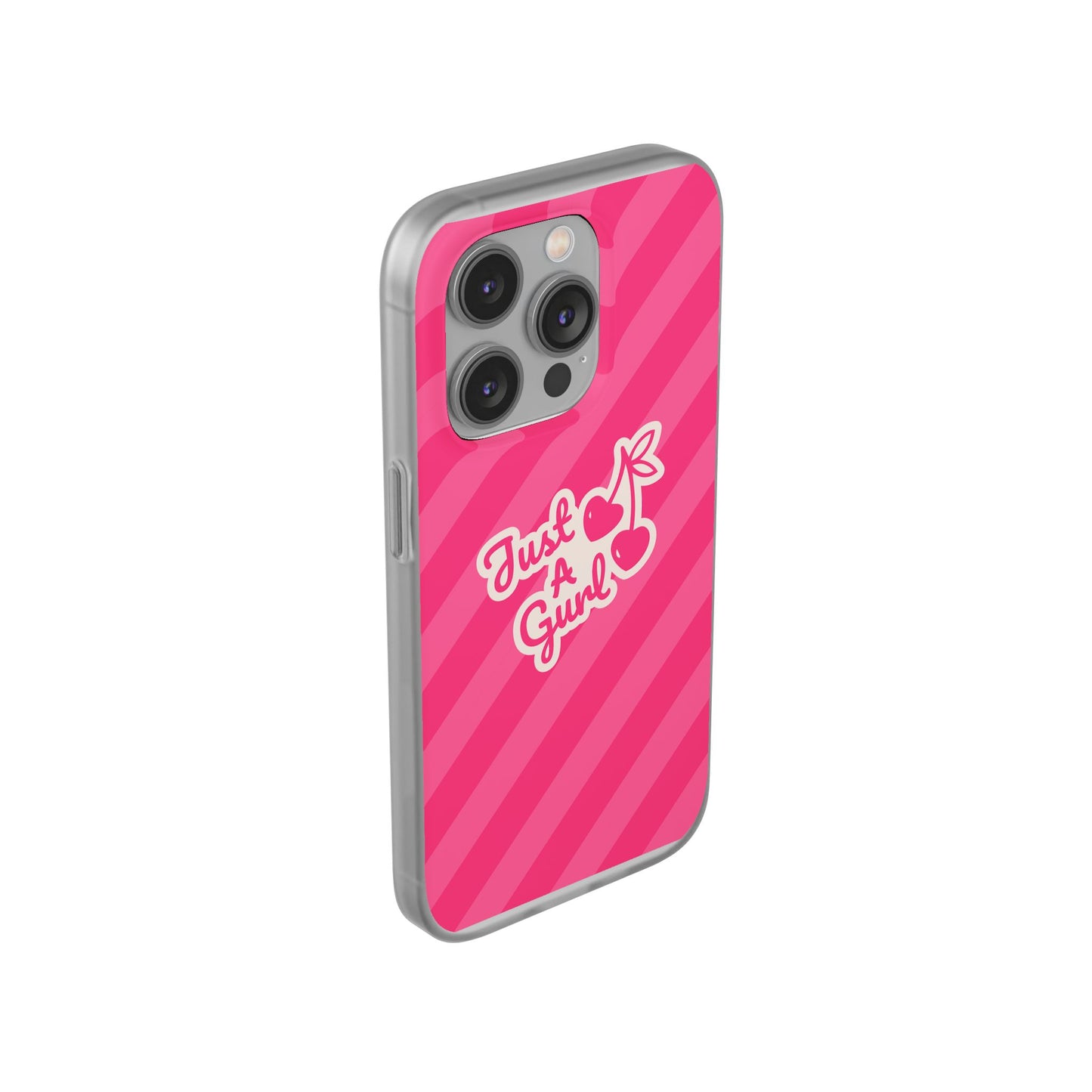 The “Just A Gurl” Cherry Phone Case