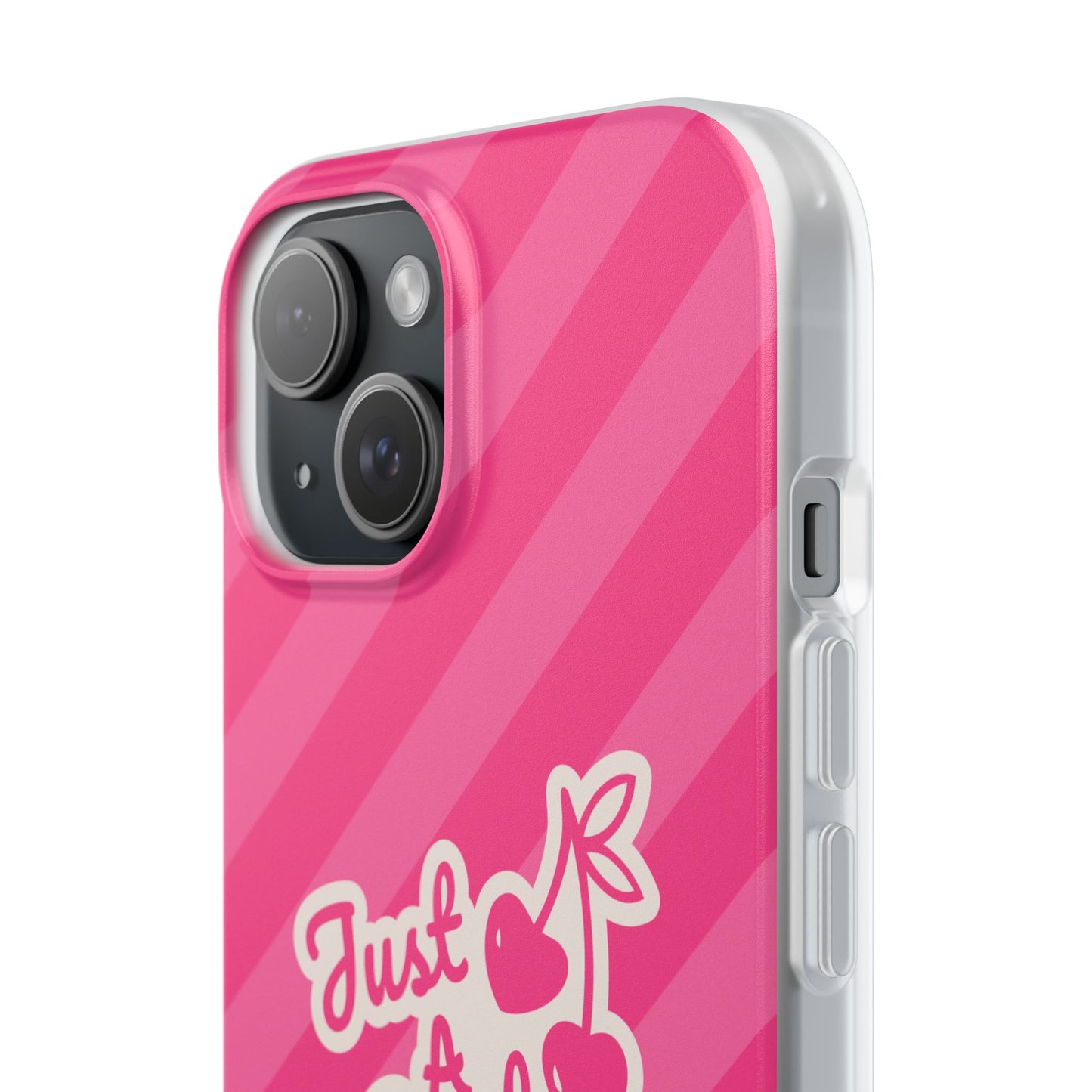 The “Just A Gurl” Cherry Phone Case