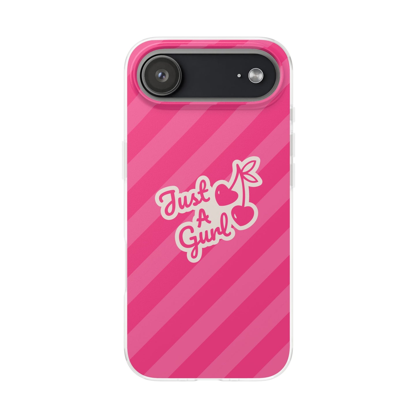 The “Just A Gurl” Cherry Phone Case
