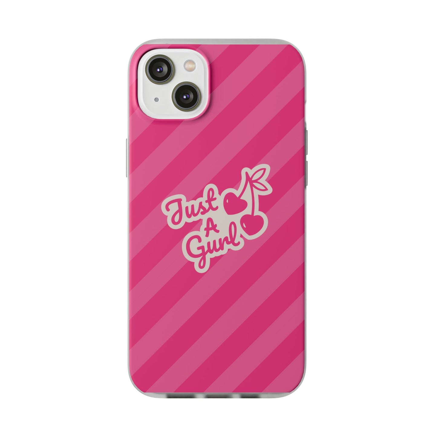 The “Just A Gurl” Cherry Phone Case