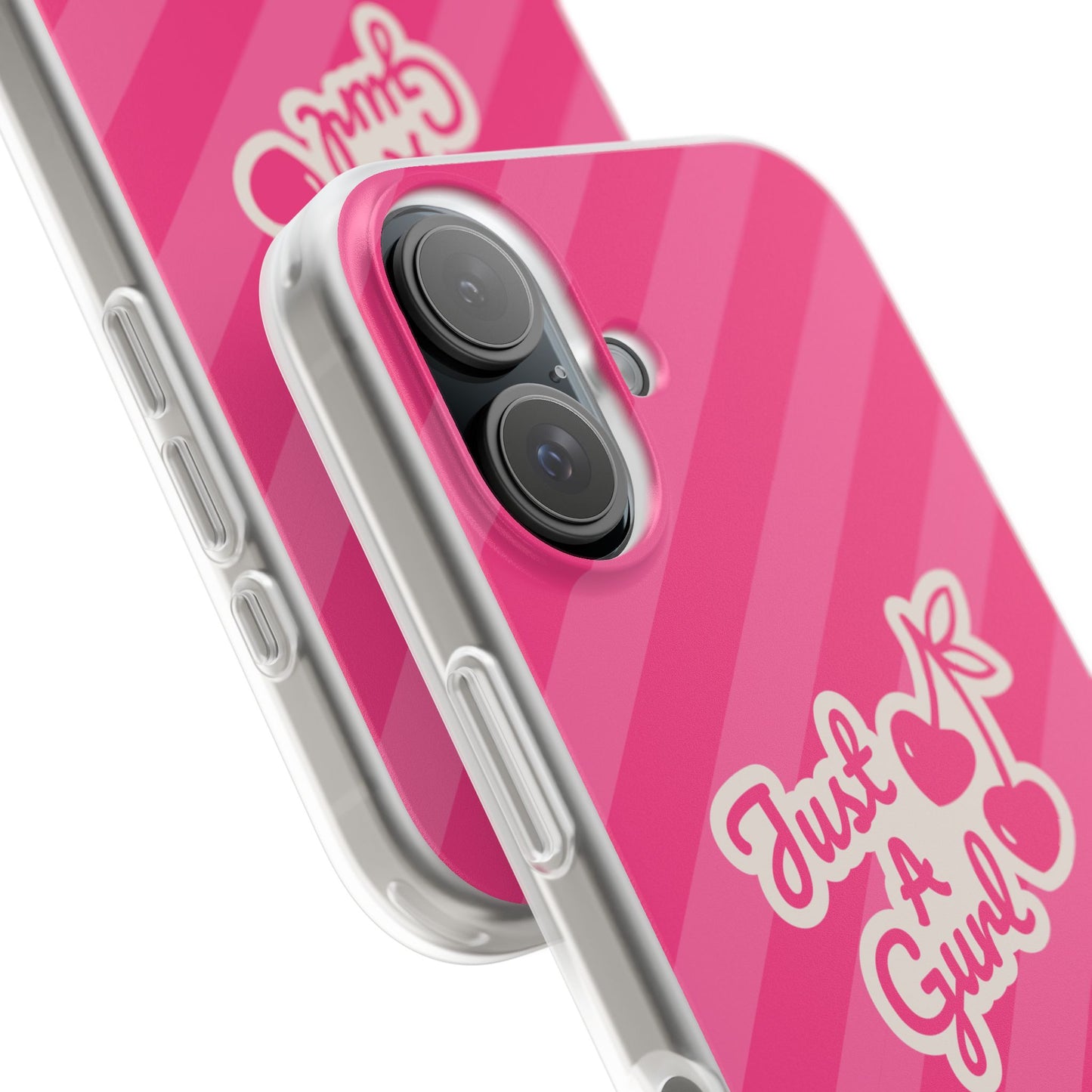 The “Just A Gurl” Cherry Phone Case