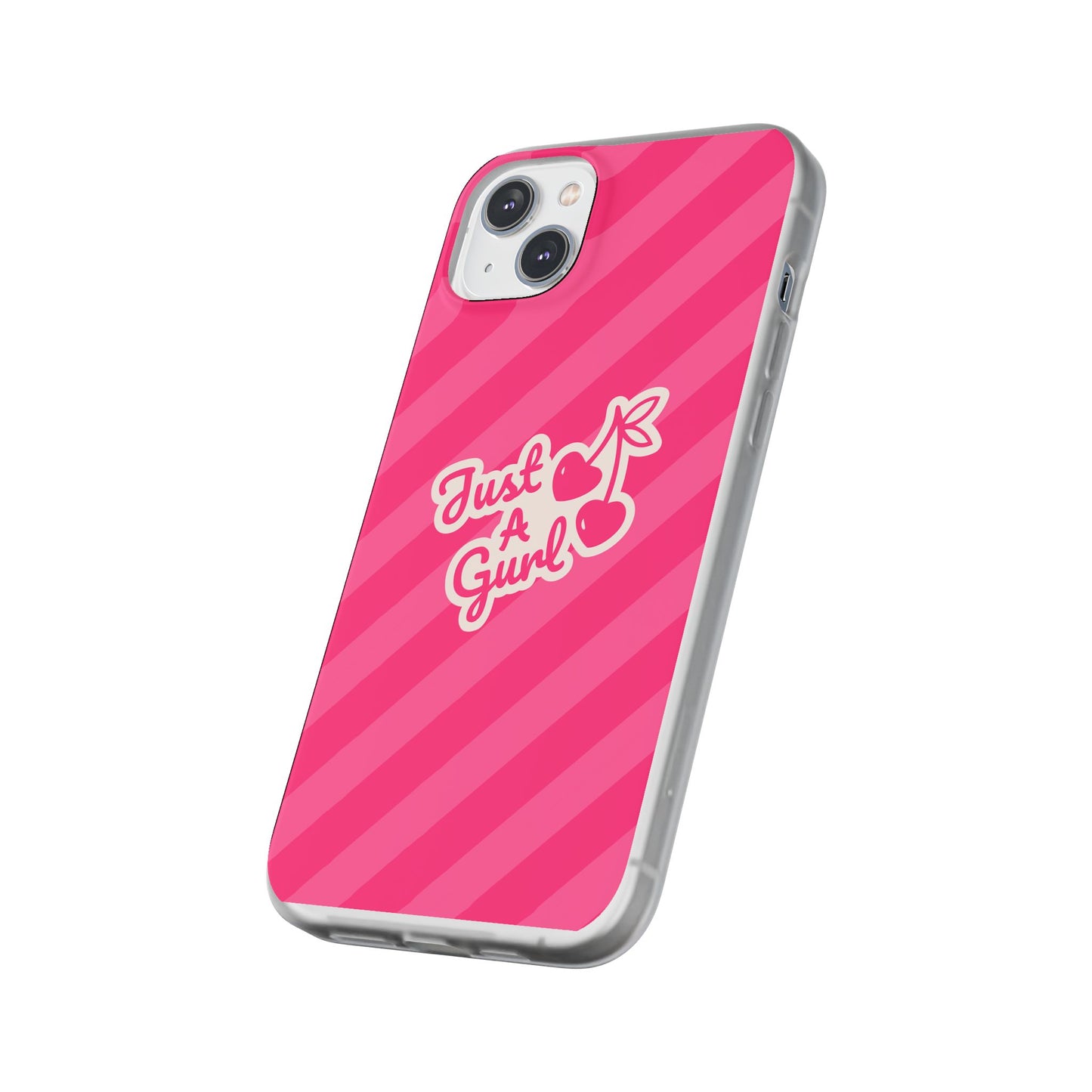 The “Just A Gurl” Cherry Phone Case
