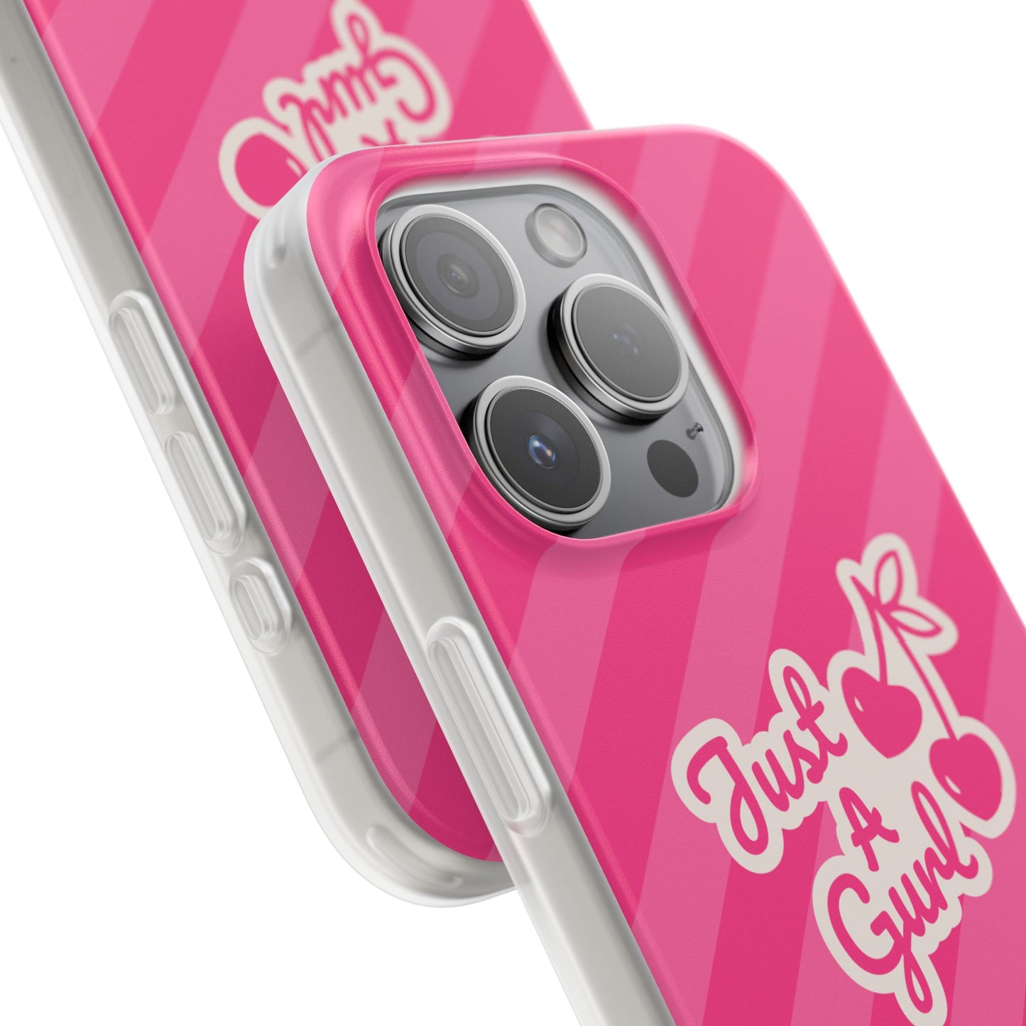 The “Just A Gurl” Cherry Phone Case