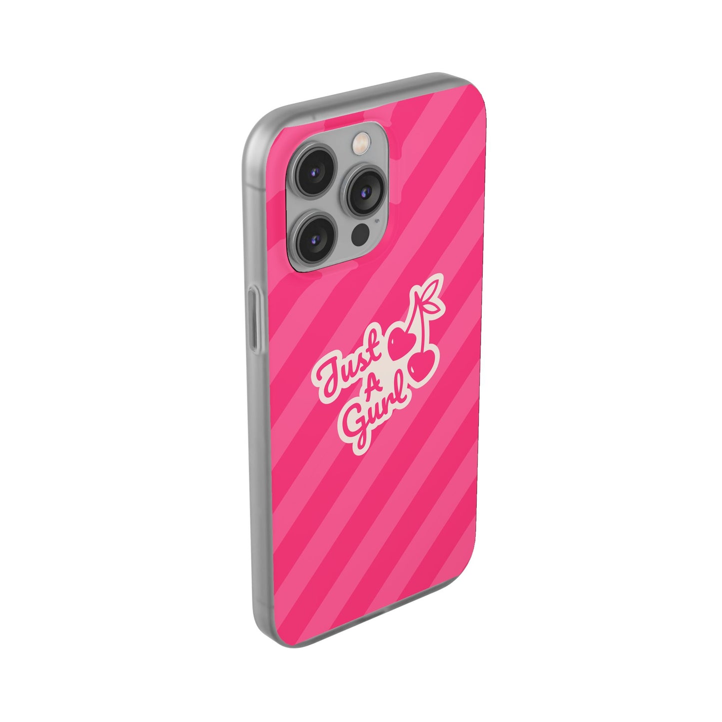 The “Just A Gurl” Cherry Phone Case