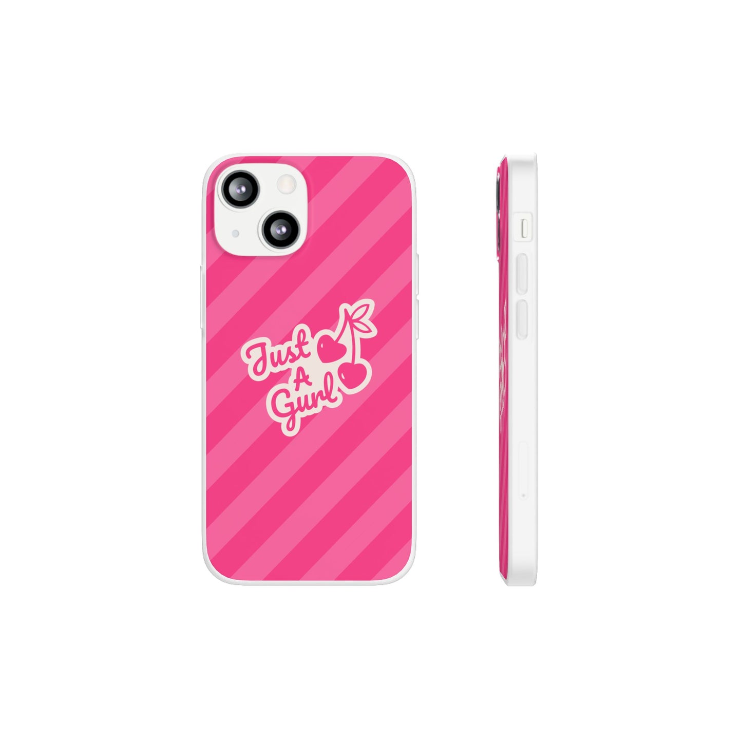 The “Just A Gurl” Cherry Phone Case