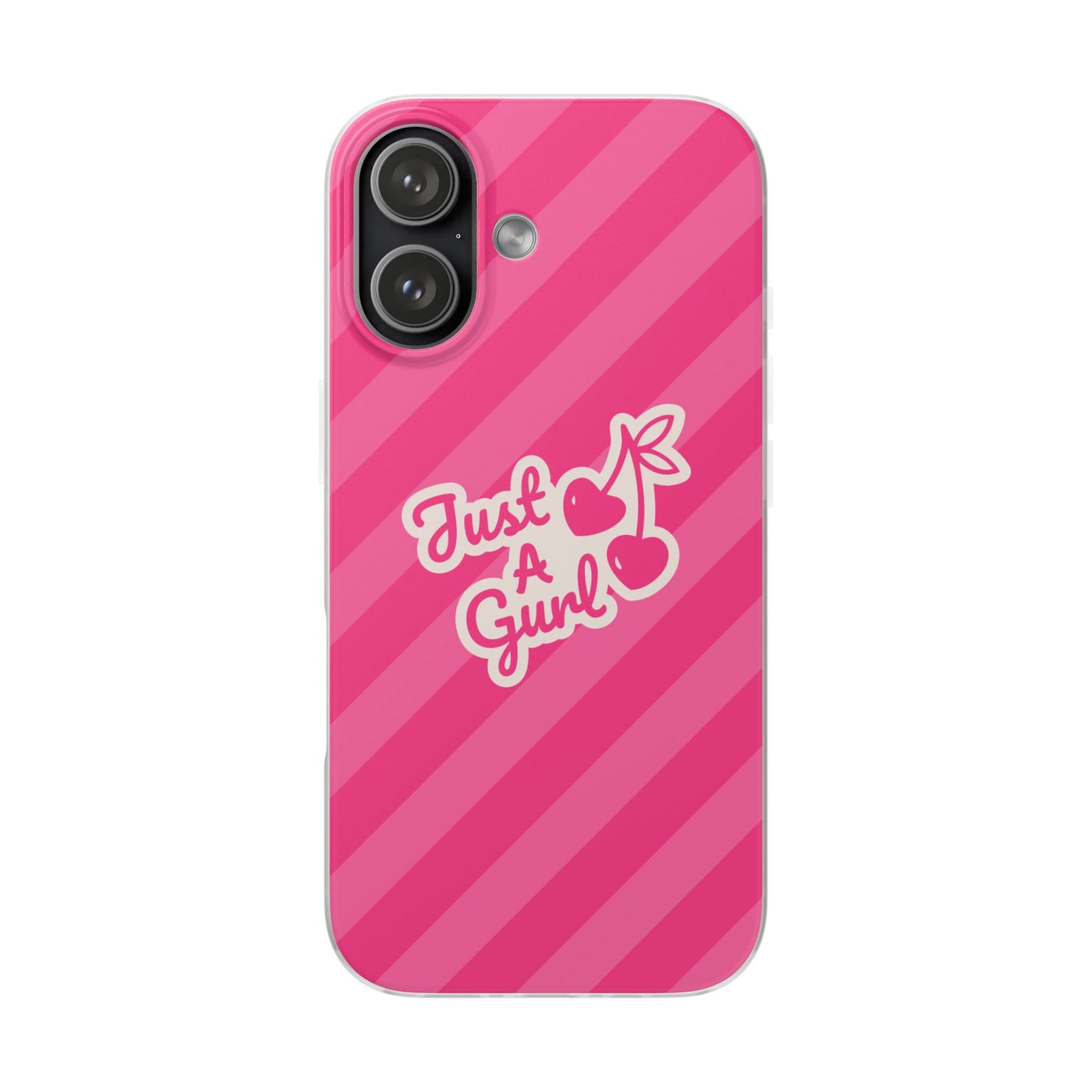 The “Just A Gurl” Cherry Phone Case