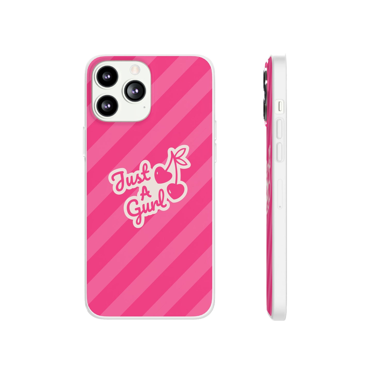 The “Just A Gurl” Cherry Phone Case