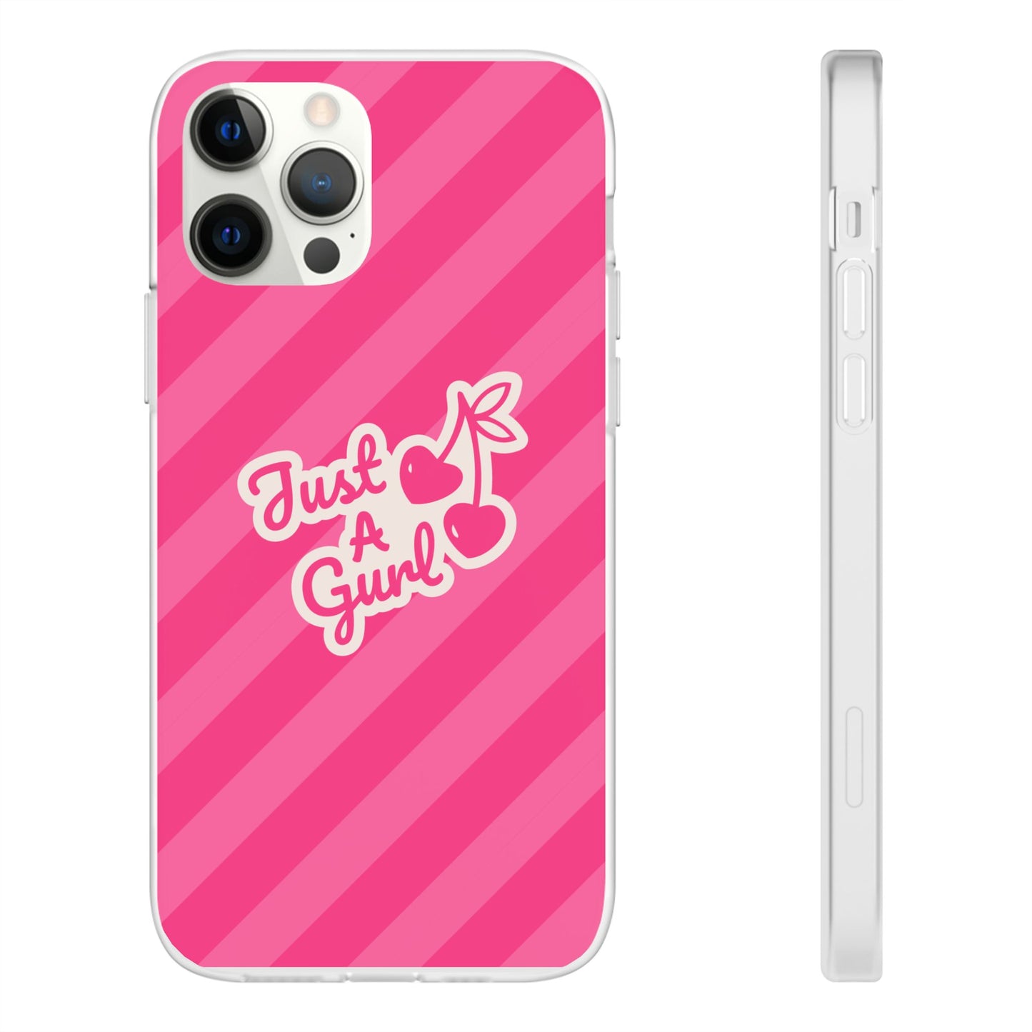 The “Just A Gurl” Cherry Phone Case