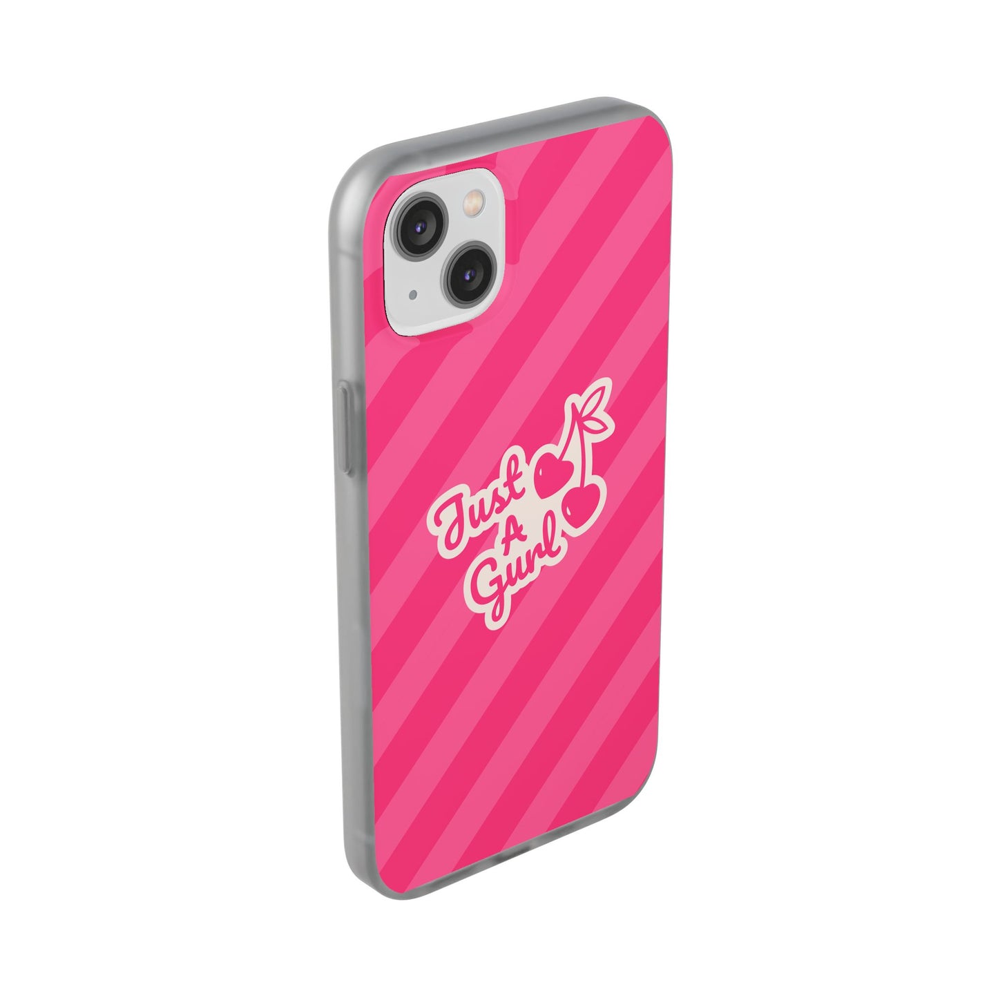 The “Just A Gurl” Cherry Phone Case