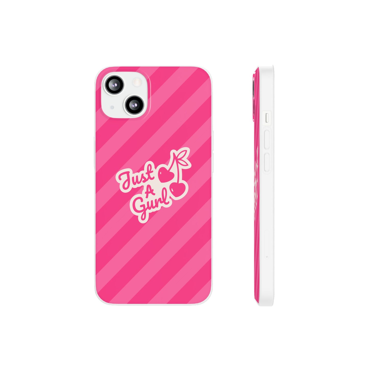 The “Just A Gurl” Cherry Phone Case