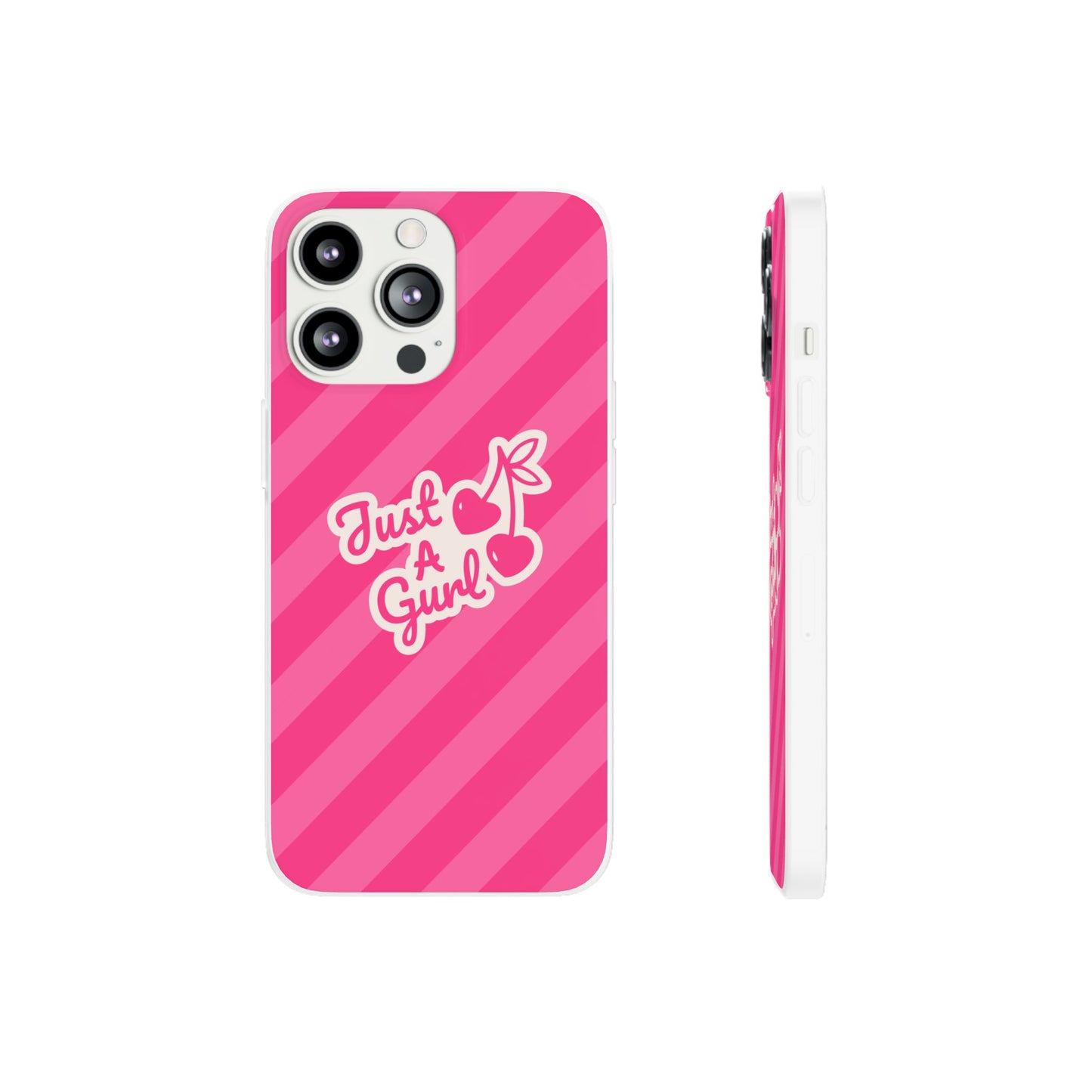 The “Just A Gurl” Cherry Phone Case
