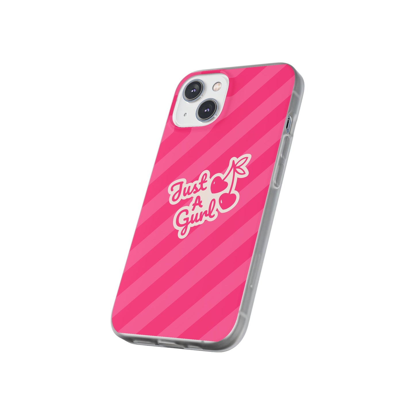 The “Just A Gurl” Cherry Phone Case