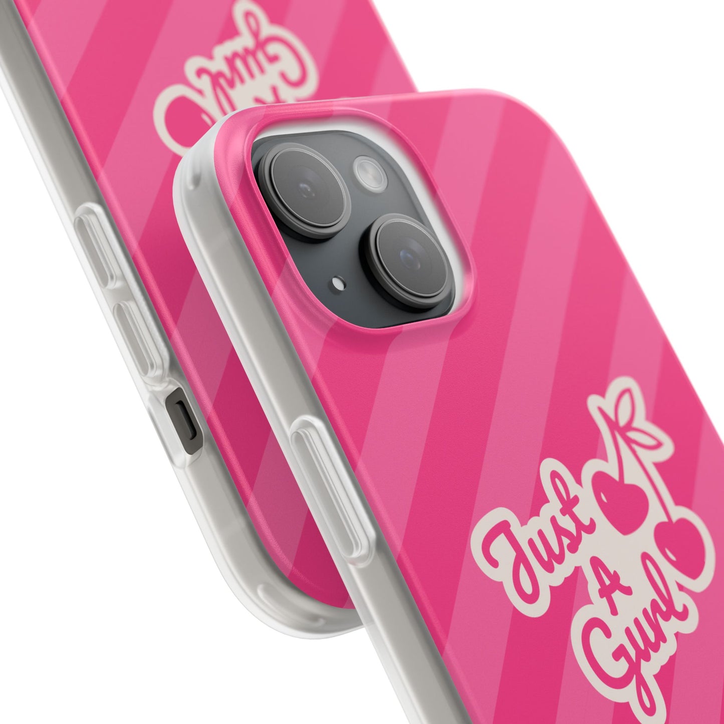 The “Just A Gurl” Cherry Phone Case