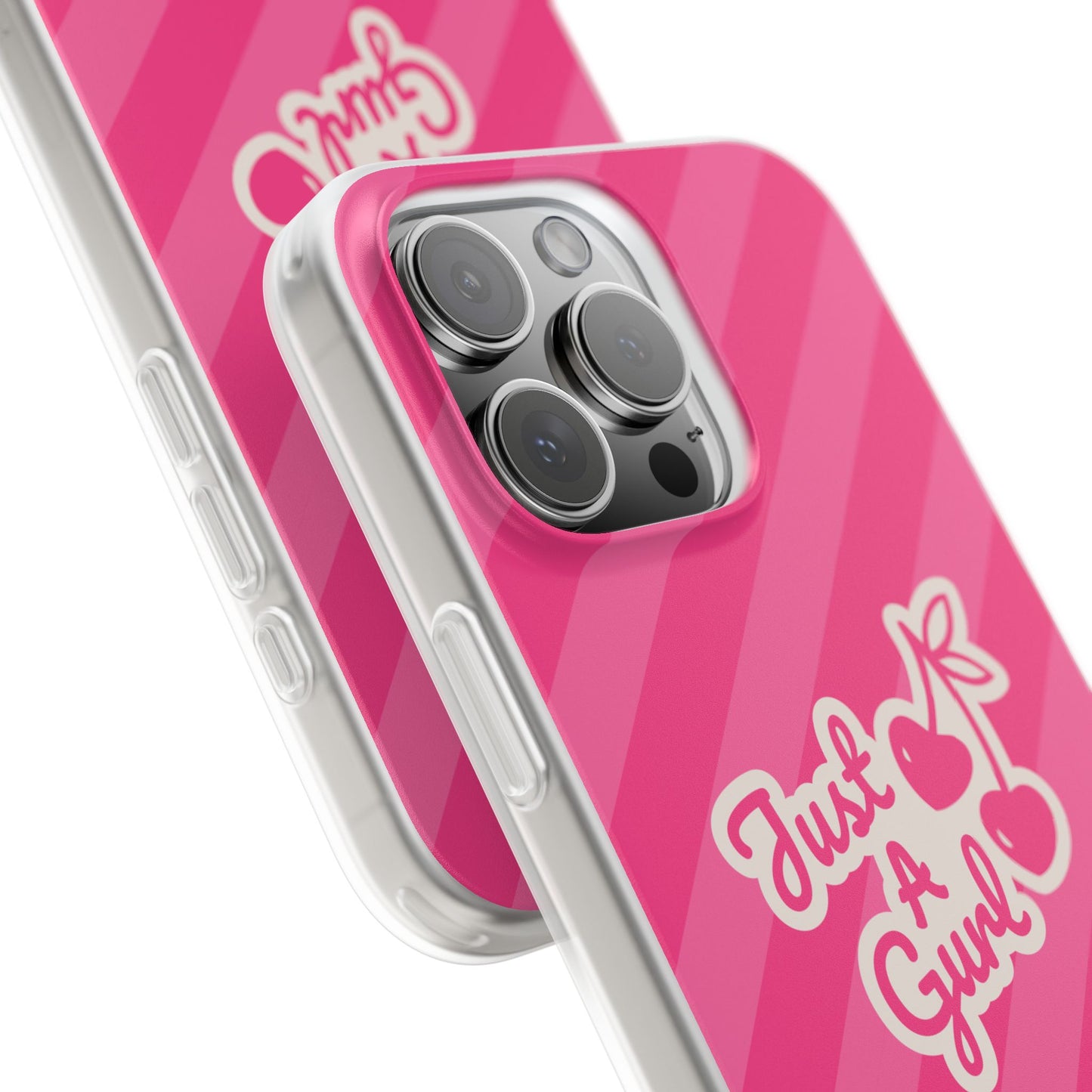 The “Just A Gurl” Cherry Phone Case