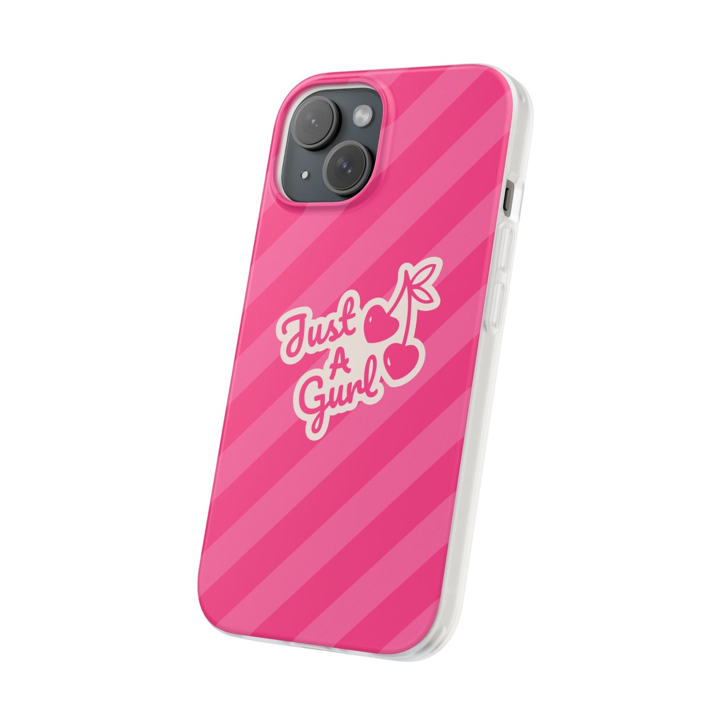 The “Just A Gurl” Cherry Phone Case