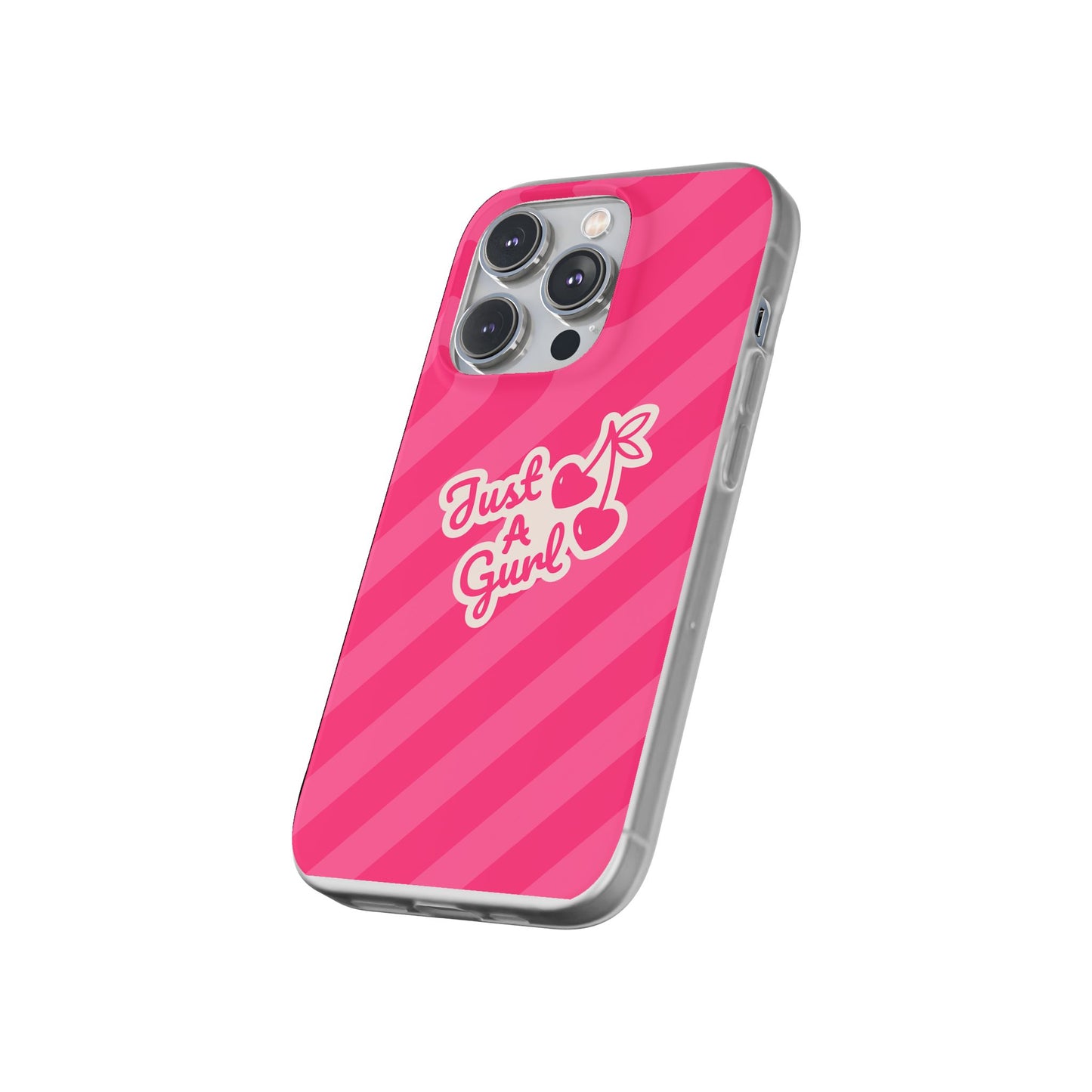 The “Just A Gurl” Cherry Phone Case