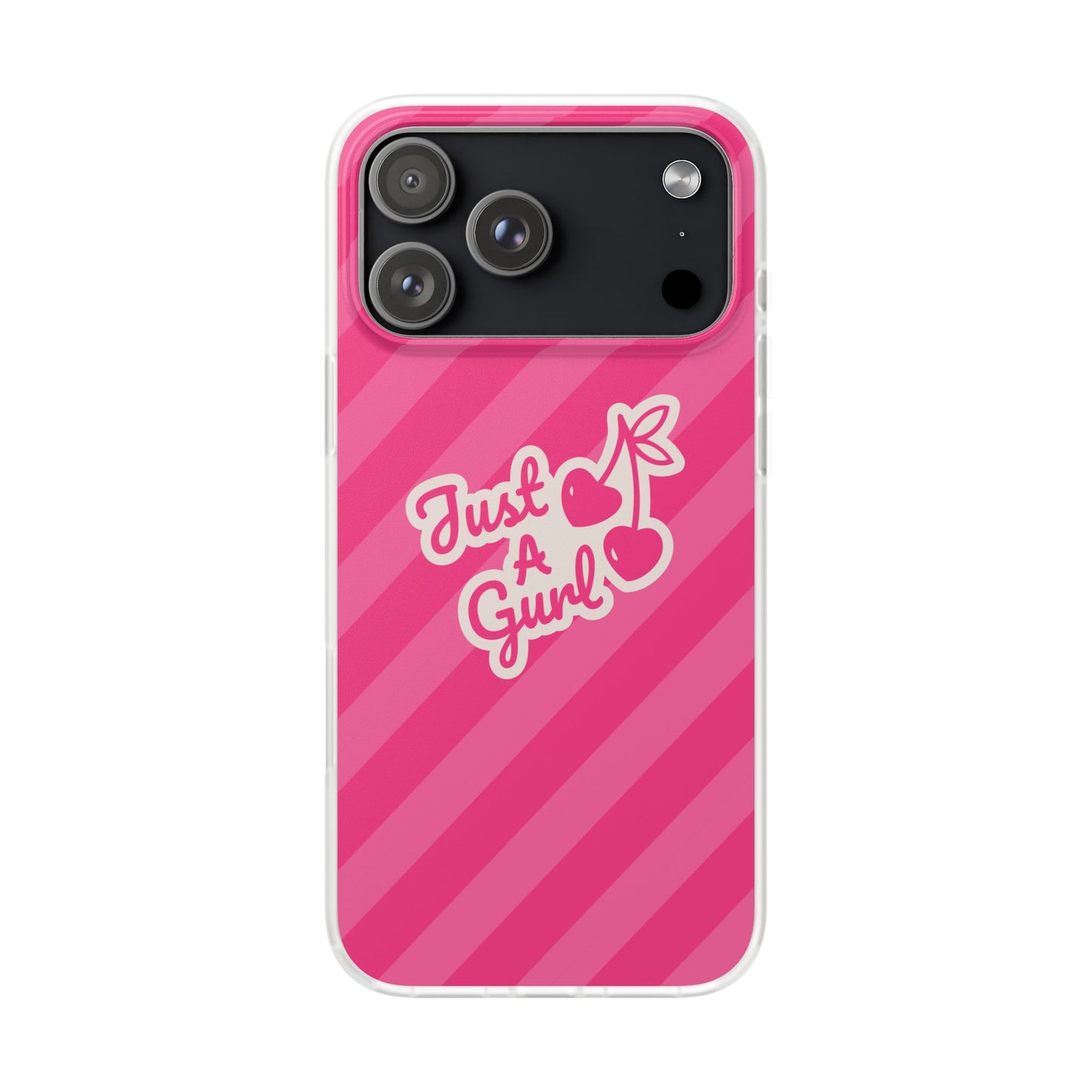 The “Just A Gurl” Cherry Phone Case