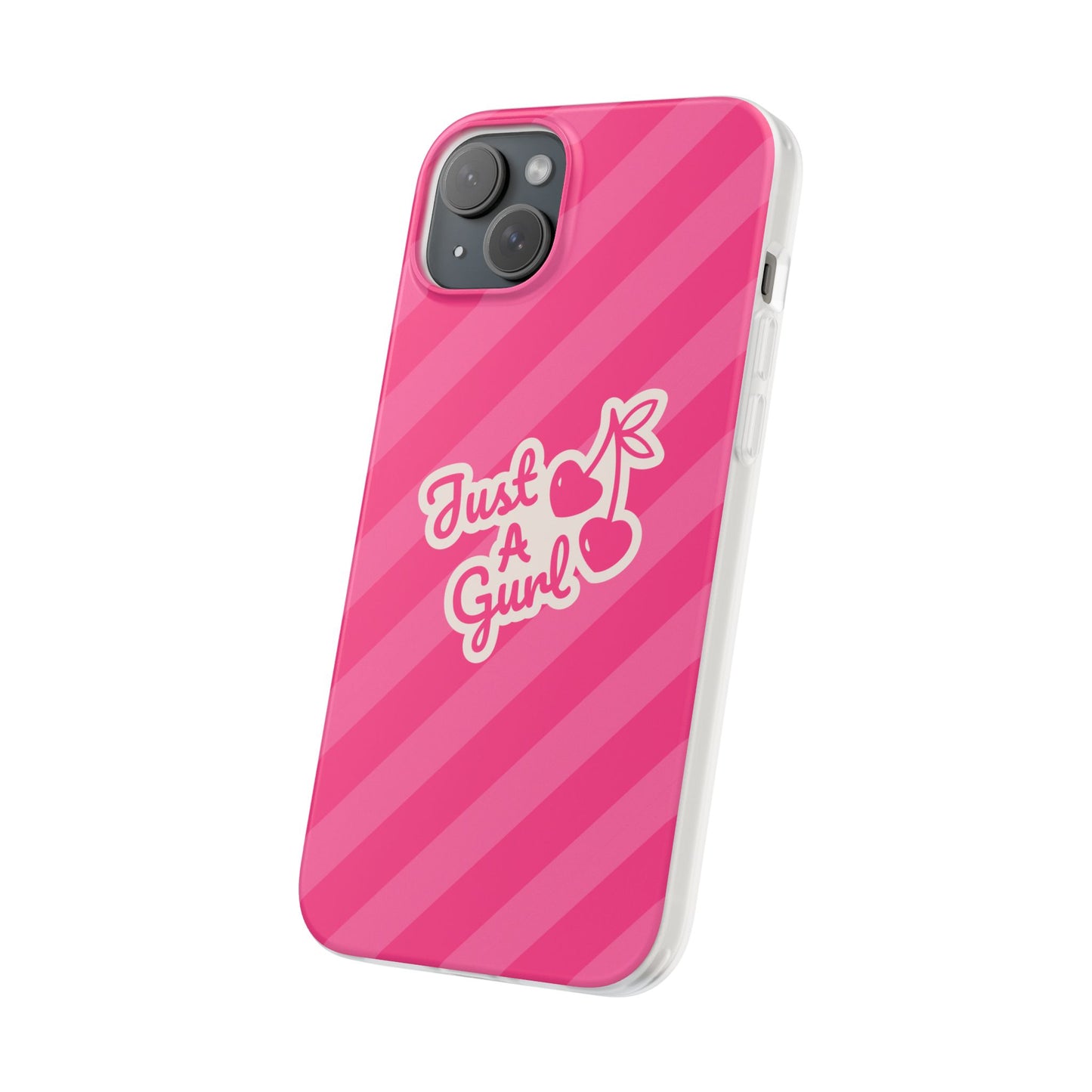 The “Just A Gurl” Cherry Phone Case