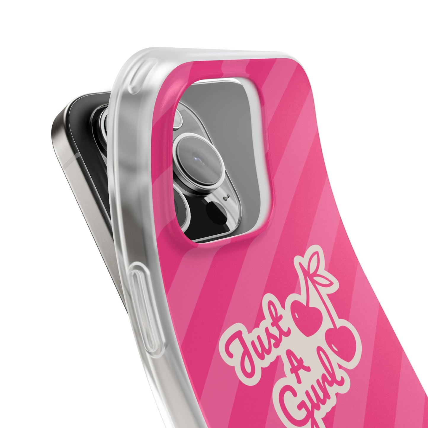 The “Just A Gurl” Cherry Phone Case