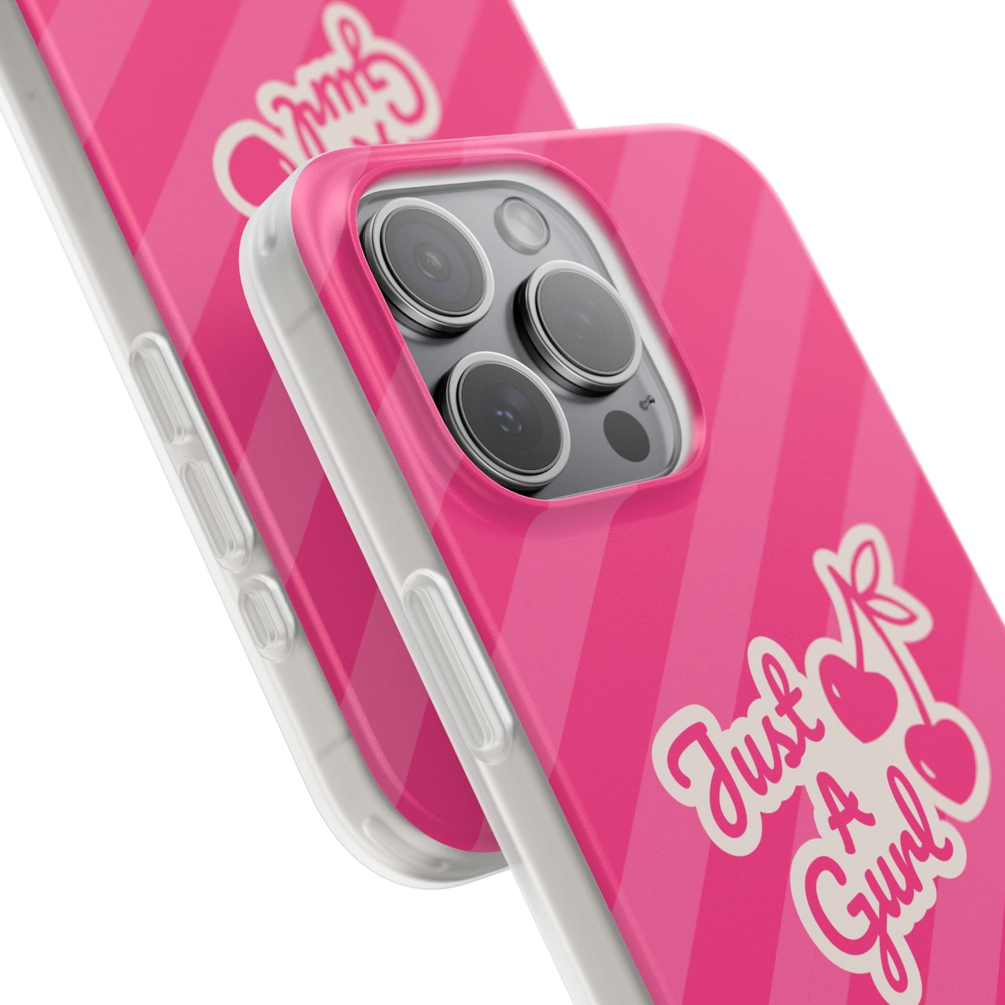 The “Just A Gurl” Cherry Phone Case