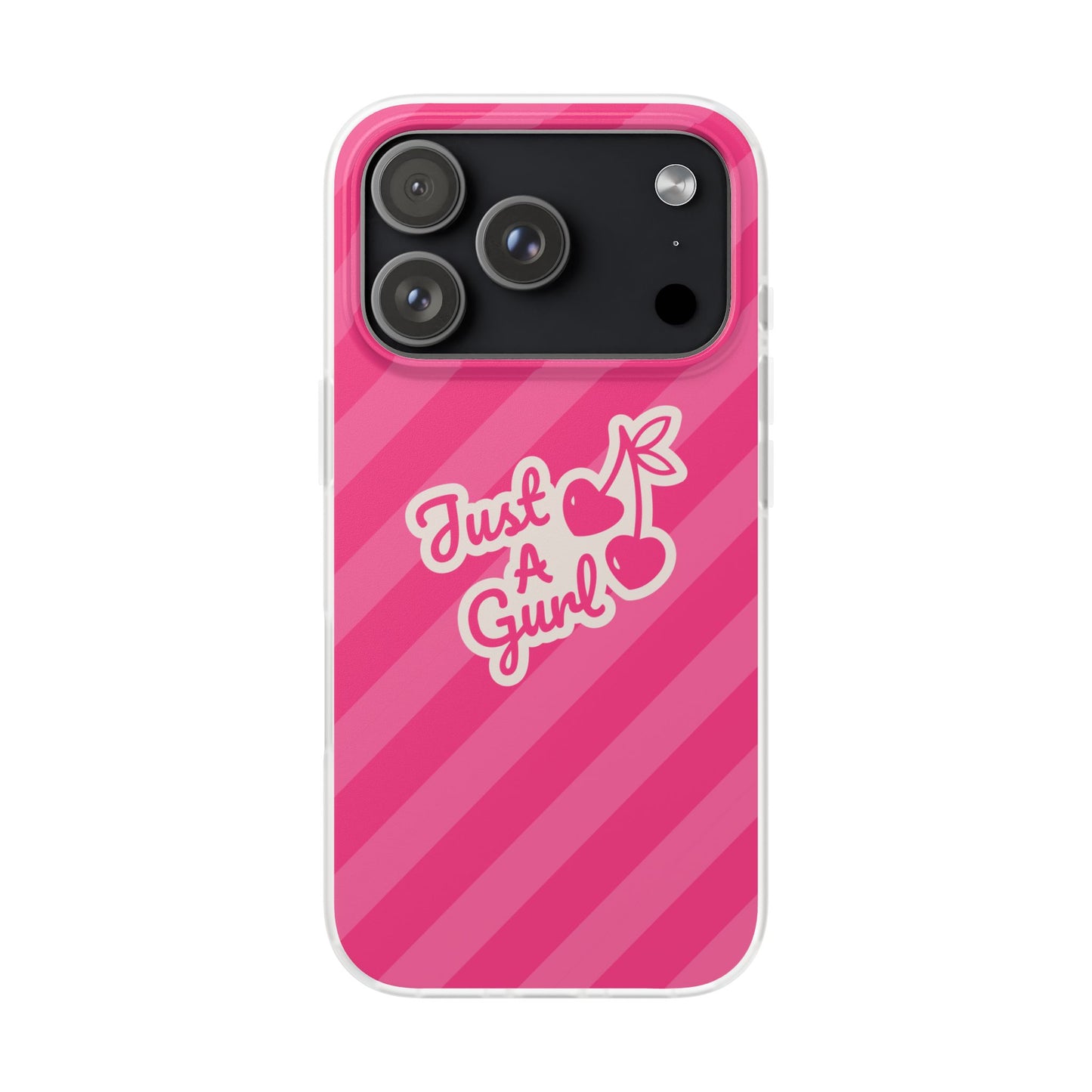 The “Just A Gurl” Cherry Phone Case