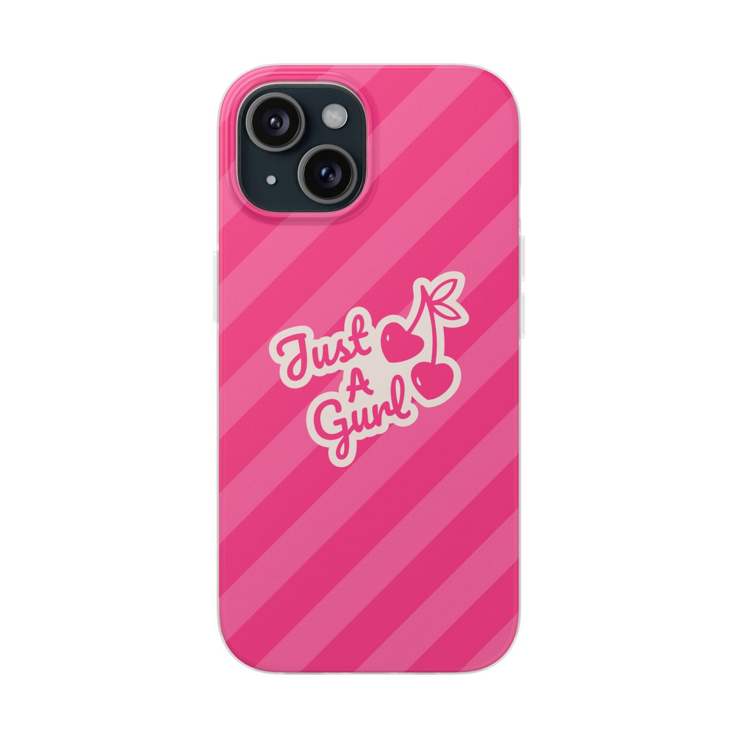 The “Just A Gurl” Cherry Phone Case
