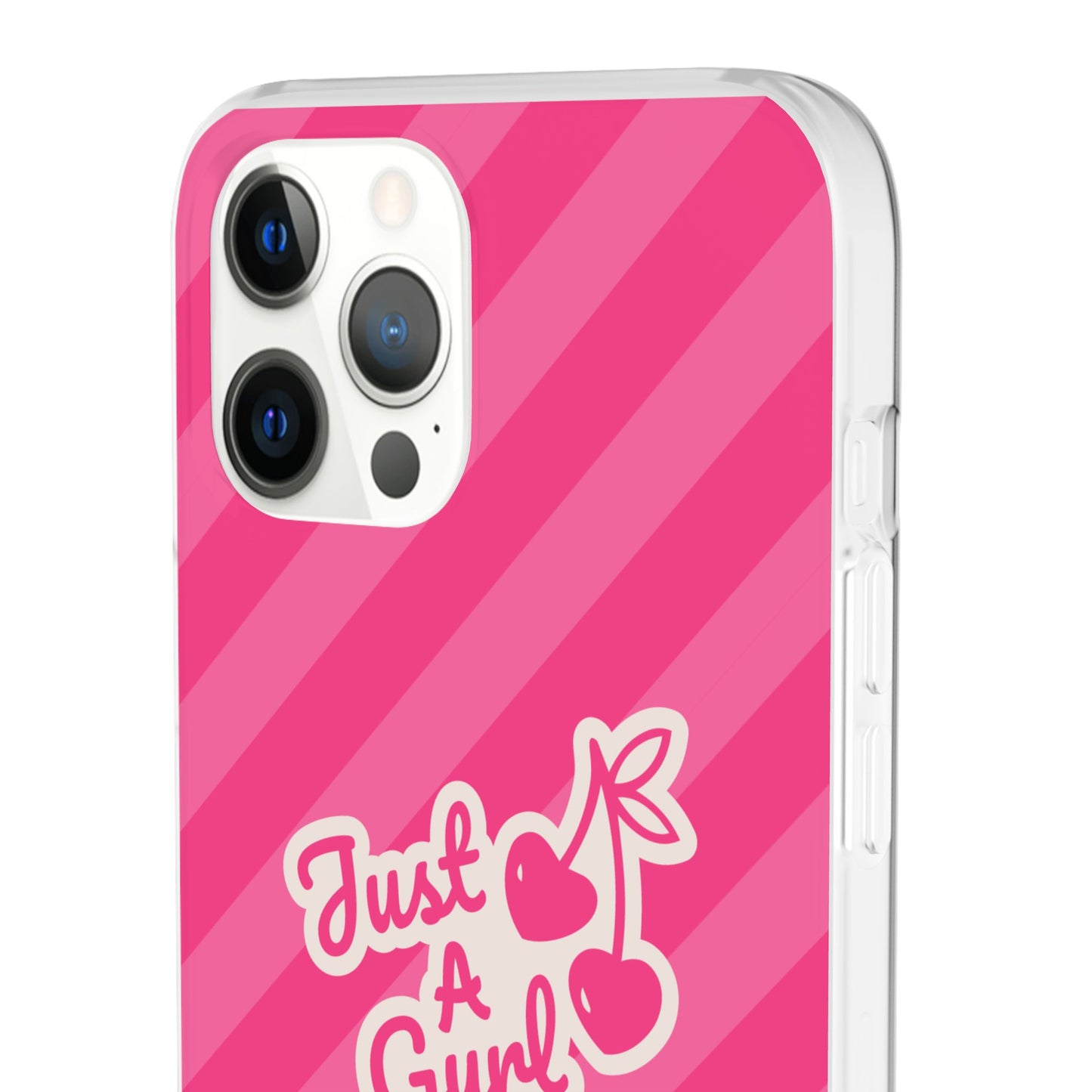 The “Just A Gurl” Cherry Phone Case