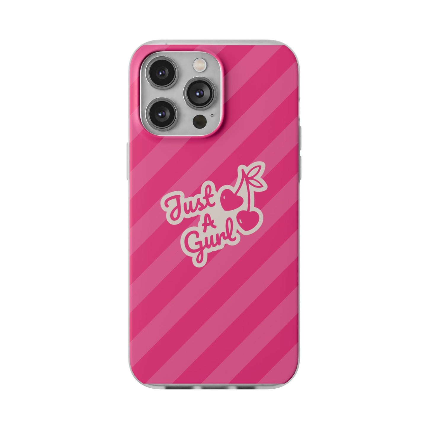 The “Just A Gurl” Cherry Phone Case