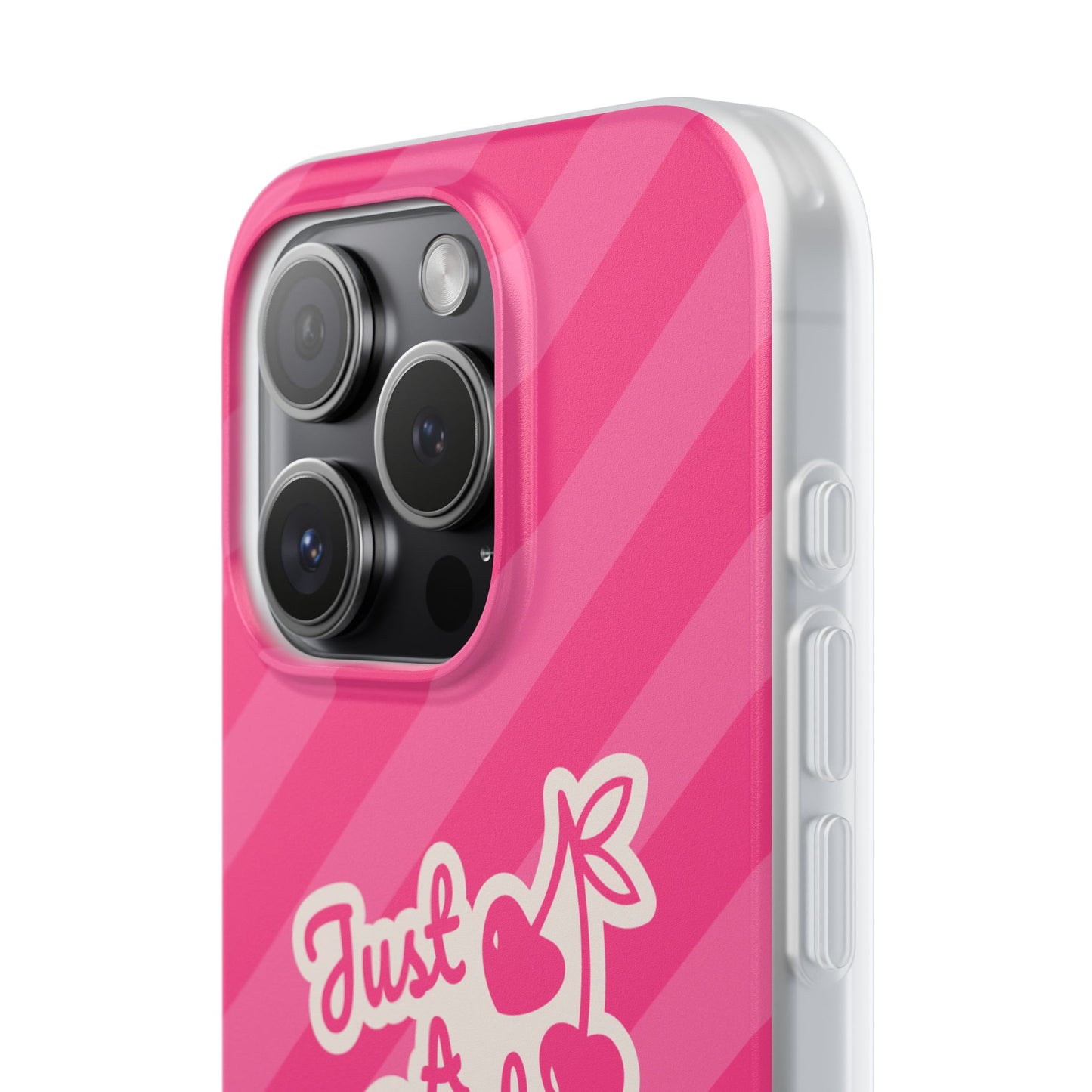 The “Just A Gurl” Cherry Phone Case