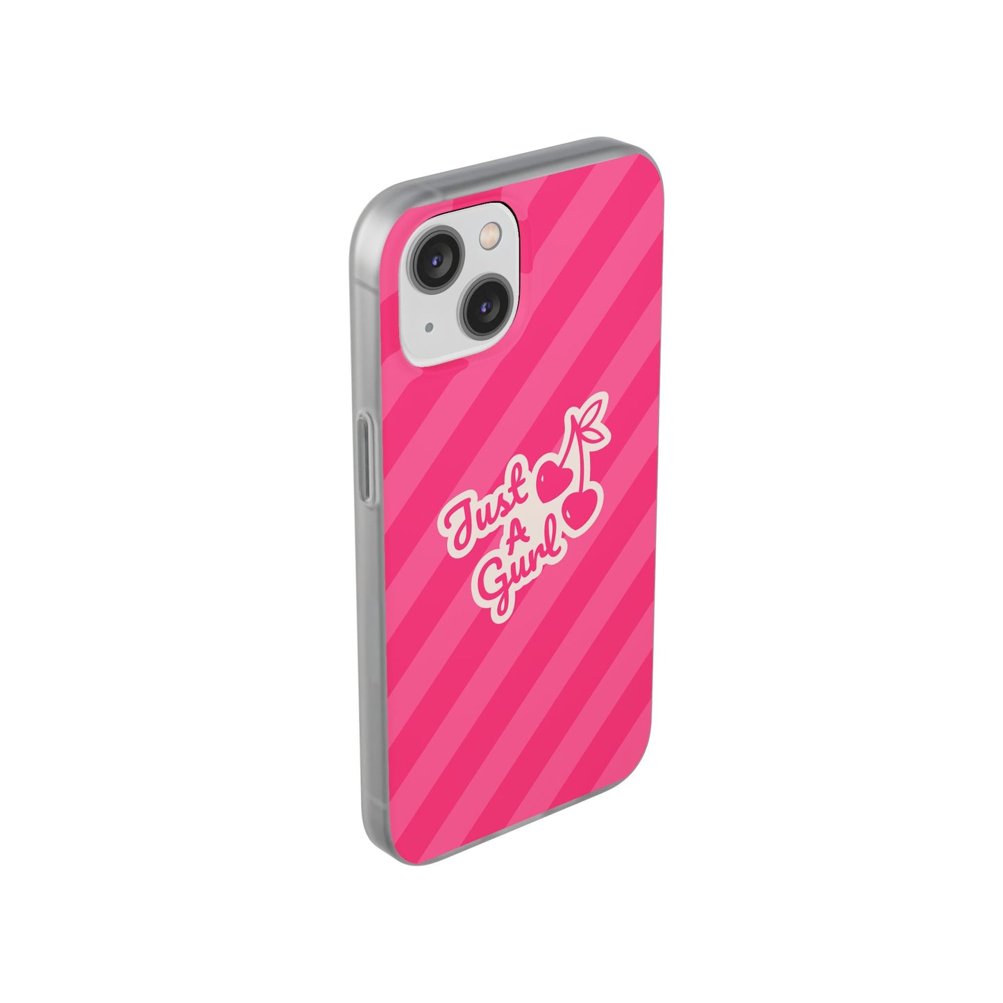 The “Just A Gurl” Cherry Phone Case