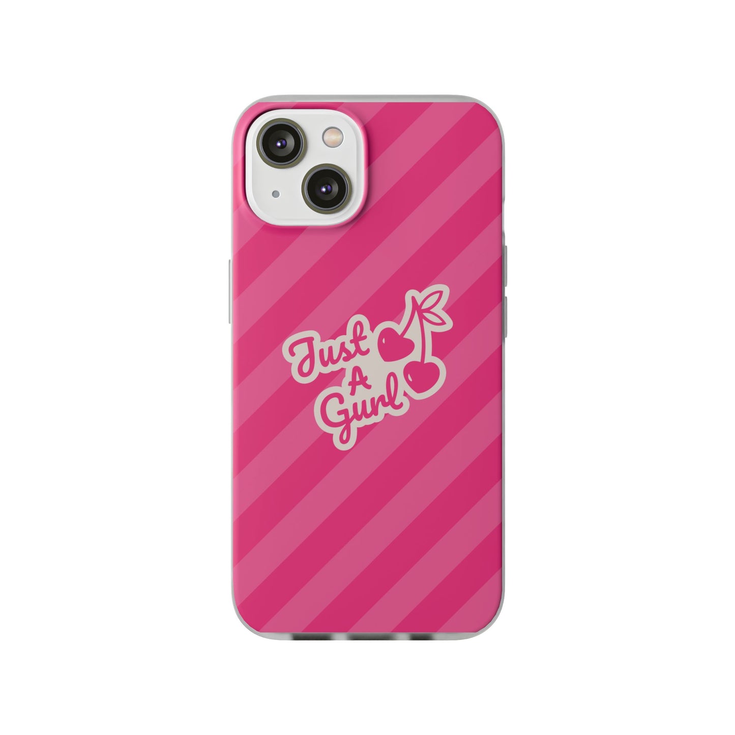 The “Just A Gurl” Cherry Phone Case