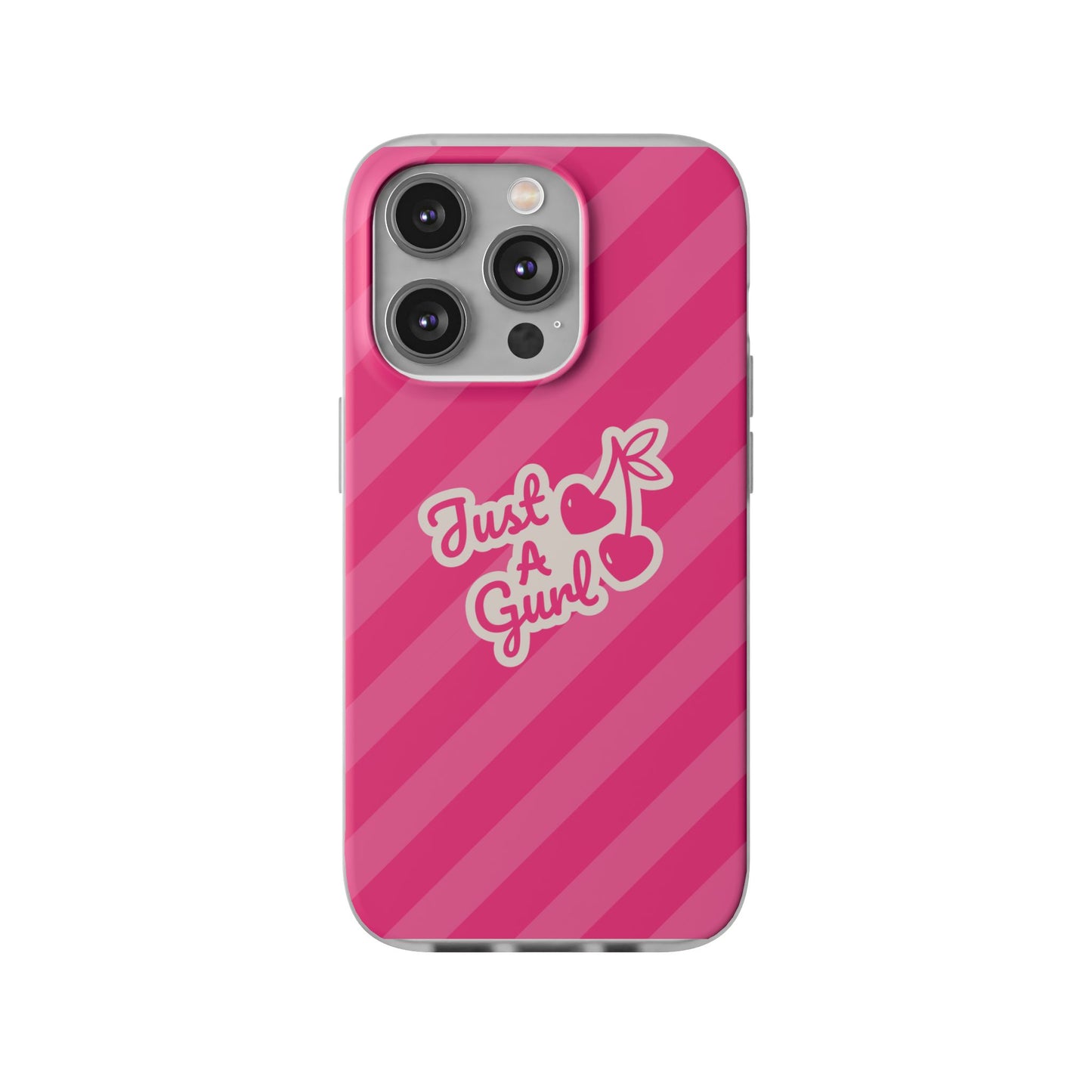 The “Just A Gurl” Cherry Phone Case