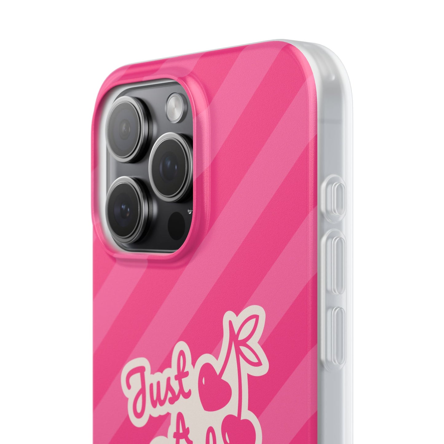 The “Just A Gurl” Cherry Phone Case