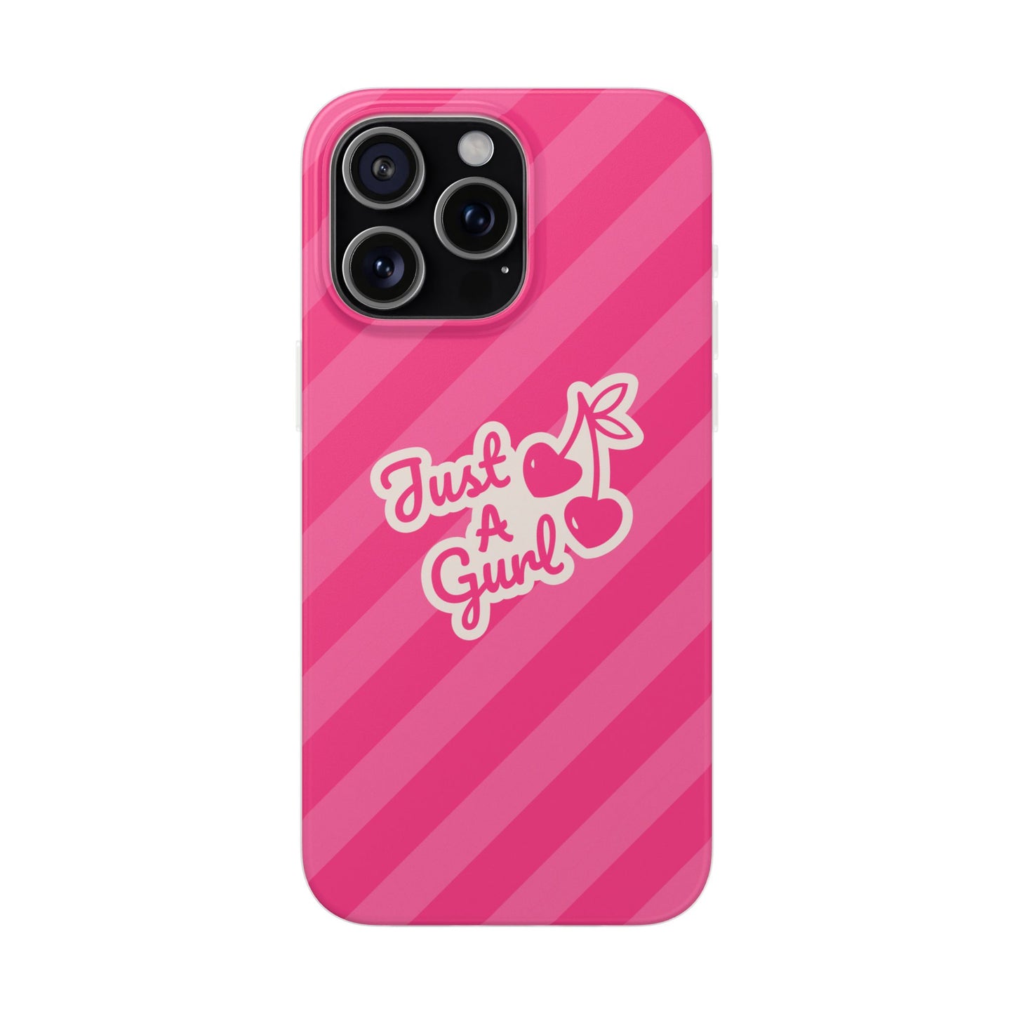 The “Just A Gurl” Cherry Phone Case